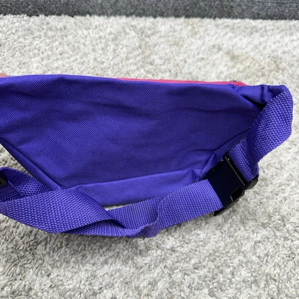 Walt Disney World Kids Minnie Mouse Fanny Pack Hip Bag Purple/Pink adjustable